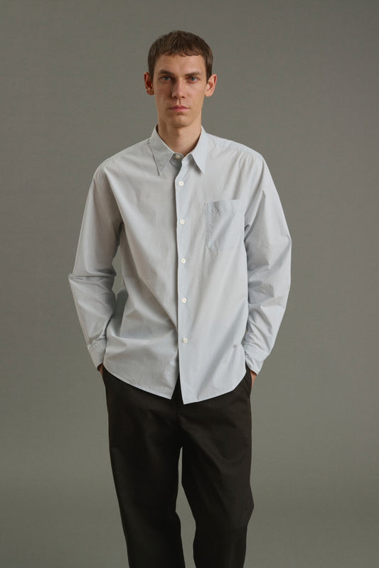 Camisa Glenn - Azul pálido - Algodón - Hombre