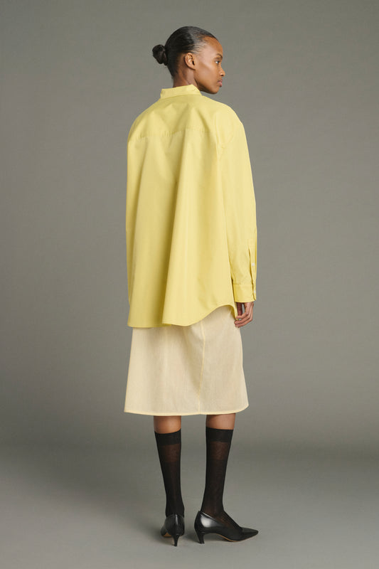 Camisa Kita - Amarillo/Beige - Mujer