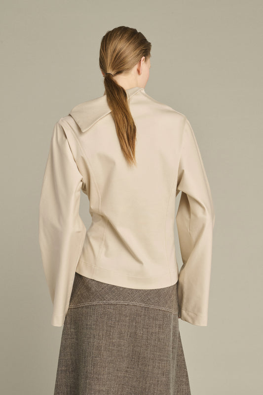 Camiseta Lara - Vainilla - Algodón - Mujer