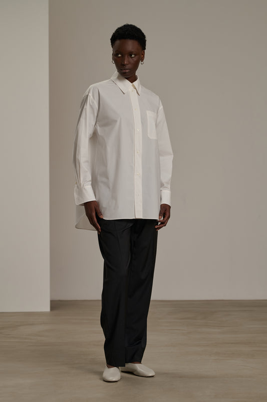 Camisa Carlotta - Blanco Roto - Algodón - Mujer