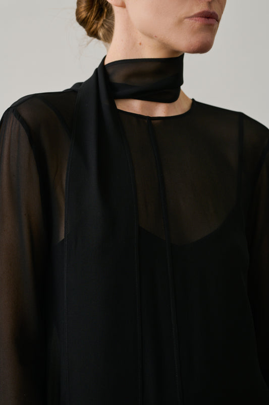 Pañuelo Vik - Negro - Viscosa - Mujer