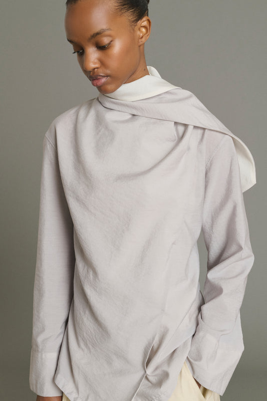 Blusa Leonore - Gris Parme - Mujer