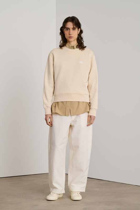 Sudadera Donatien - Crema - Algodón - Mujer