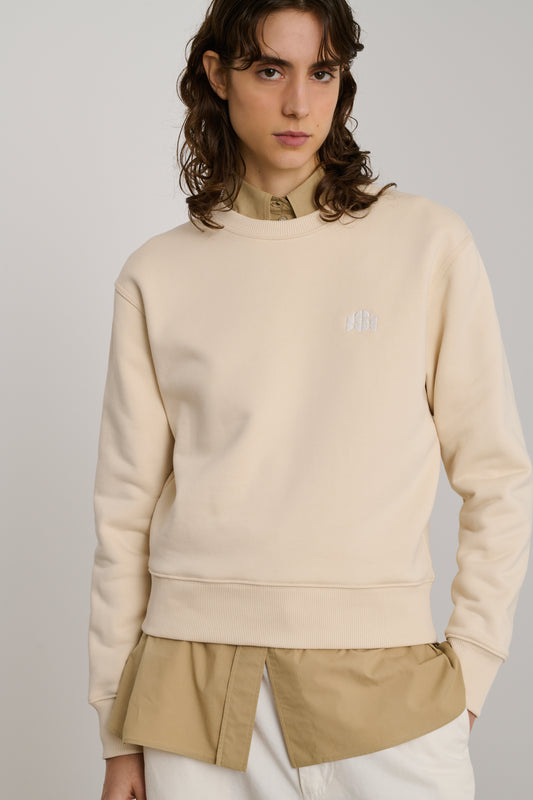 Sudadera Donatien - Crema - Algodón - Mujer