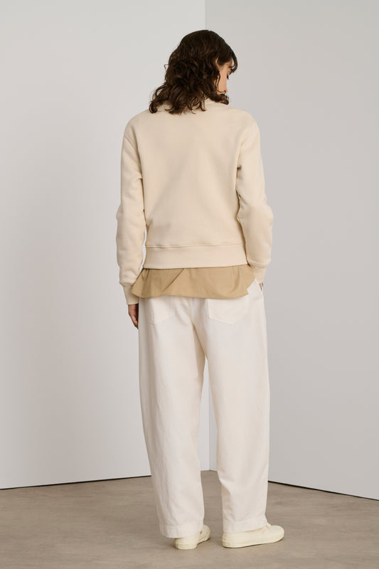 Sudadera Donatien - Crema - Algodón - Mujer