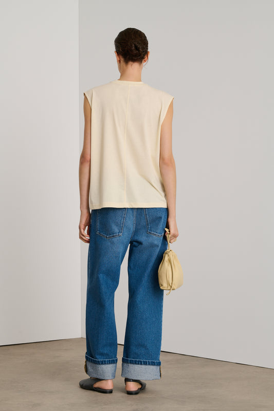 Camiseta Apolline - Crudo - Algodón - Mujer