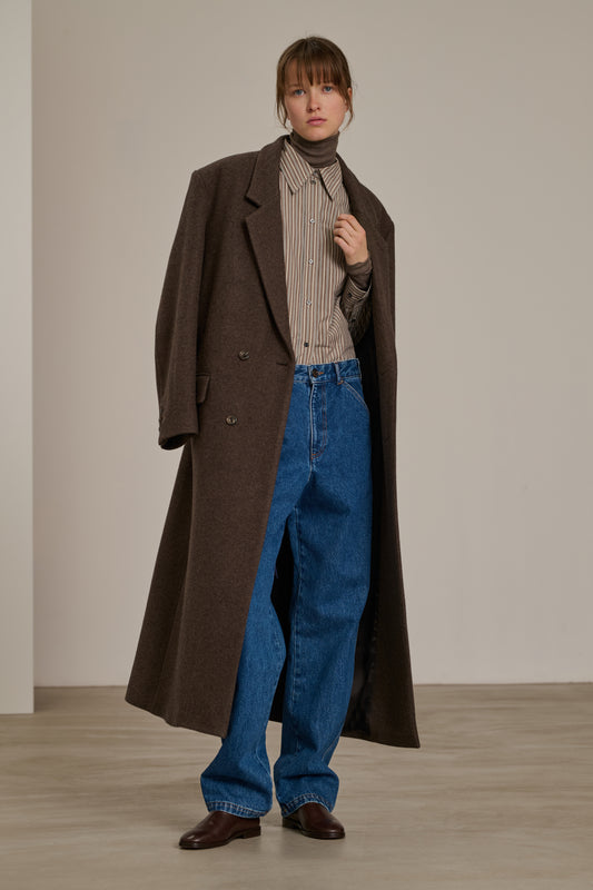 Vaqueros Napoleon - Denim azul lavado - Algodón - Mujer