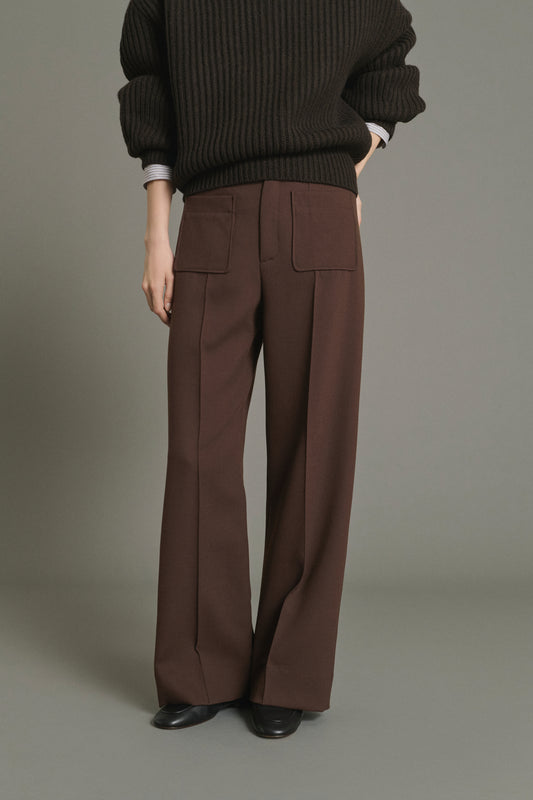 Pantalón Harry - Marrón - Mujer