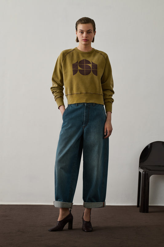 Jean Gabin - Bleu/Vert - Femme