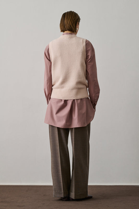 Pull Namaste - Rose Pâle - Femme