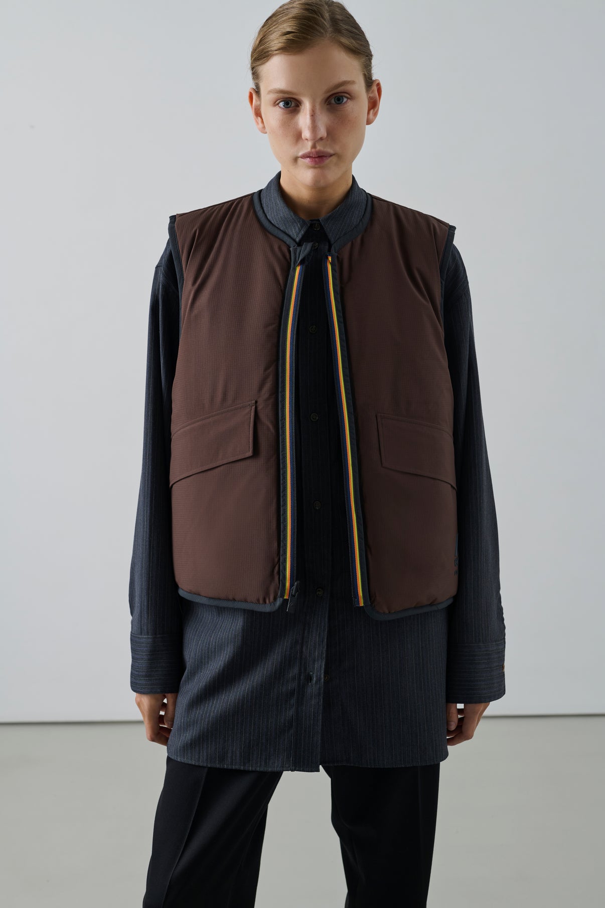 Blouson Wes - Anthracite/Chocolat - Femme vue 4