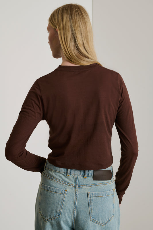 Camiseta Barbara - Caoba - Mujer