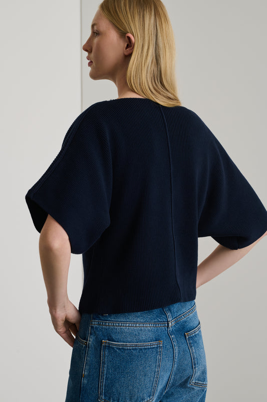 Jersey Essaouira - Azul marino oscuro - Algodón - Mujer