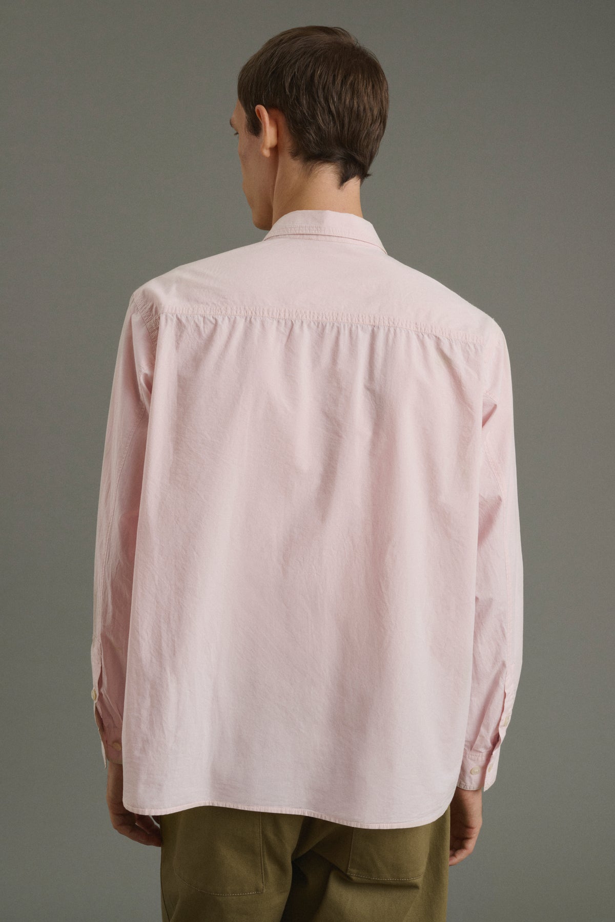 Camisa Isaac - Rosa pálido - Algodón - Hombre vue 6