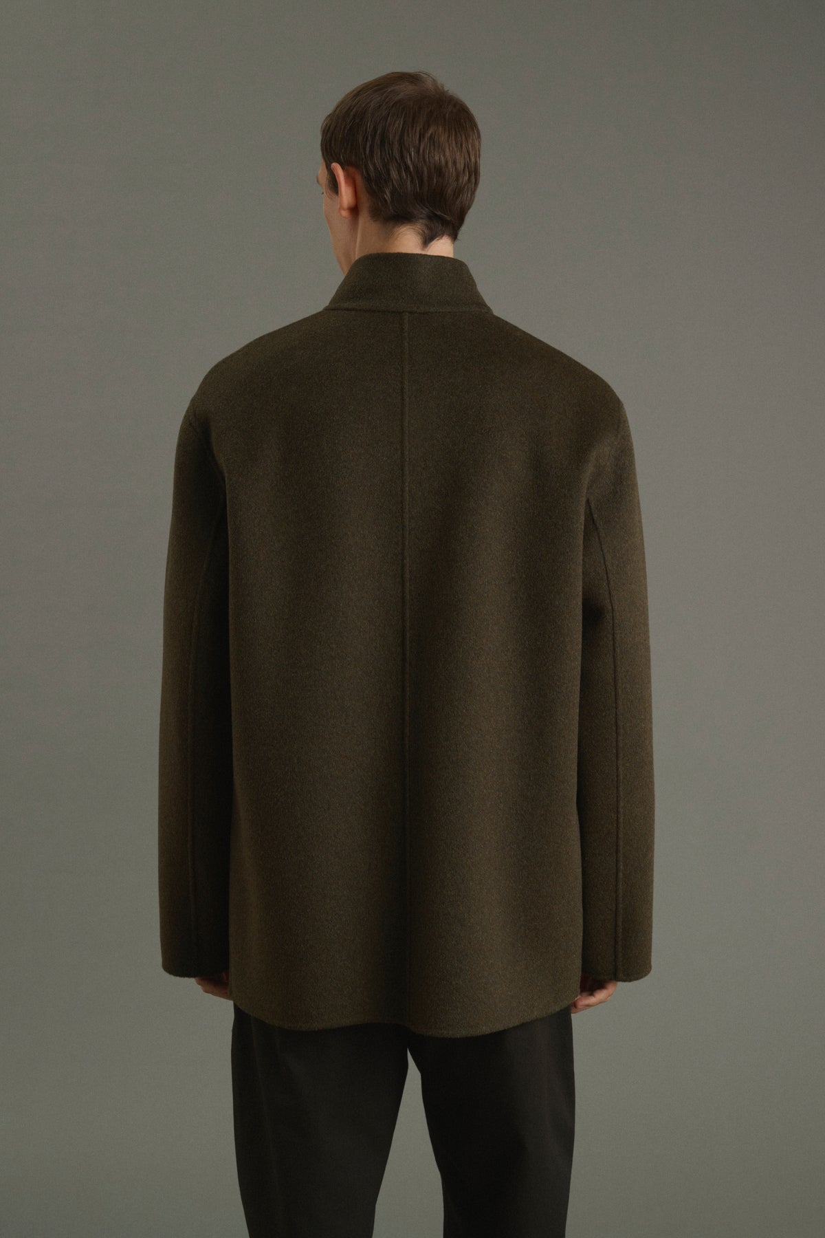 Chaqueta Eole - Caqui jaspeado - Doble faz - Hombre vue 4