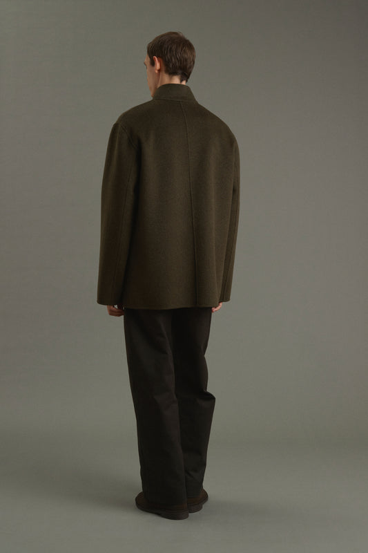 Chaqueta Eole - Caqui jaspeado - Doble faz - Hombre