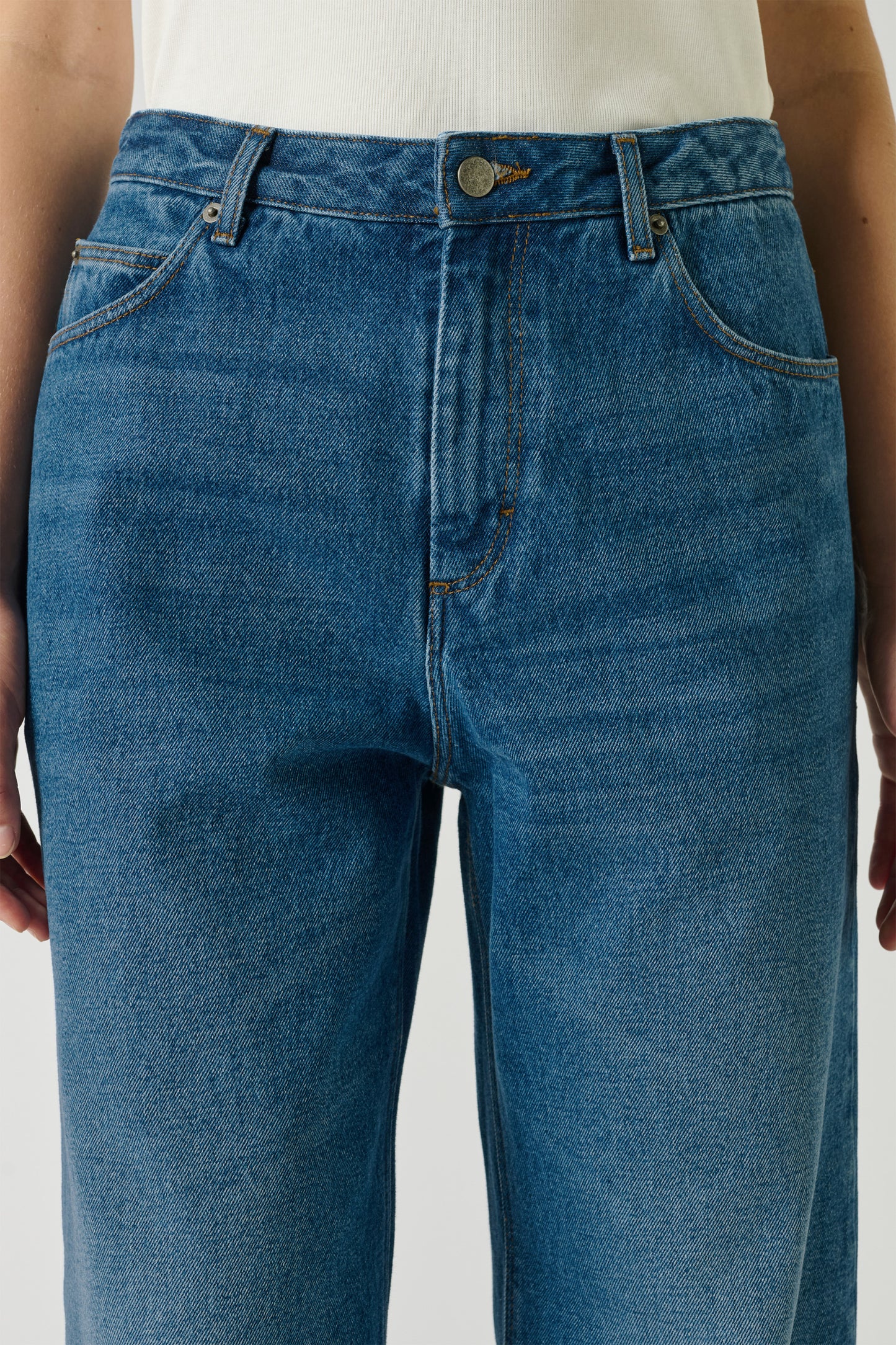 Jean Calvin - Bleu - Denim - Femme