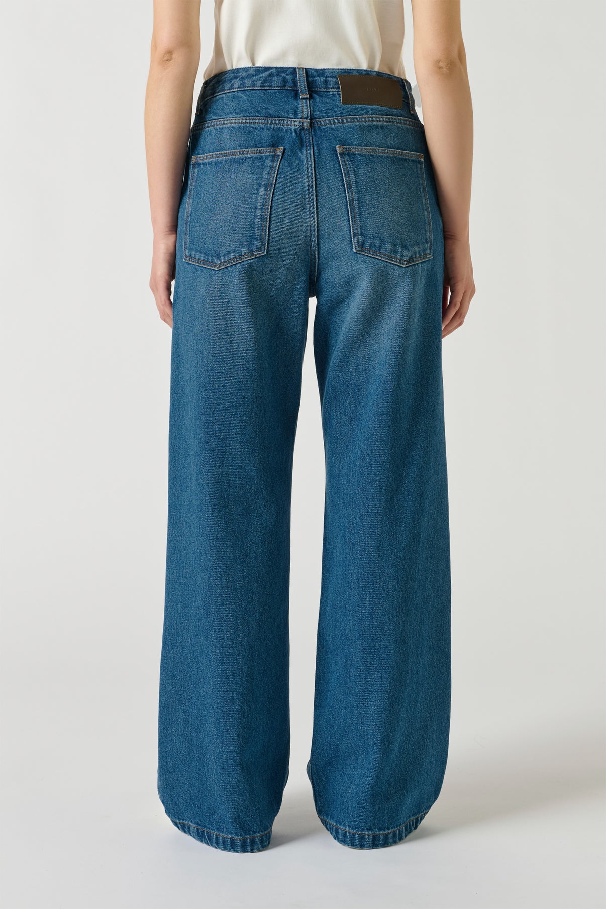 Jean Calvin - Bleu - Denim - Femme vue 3