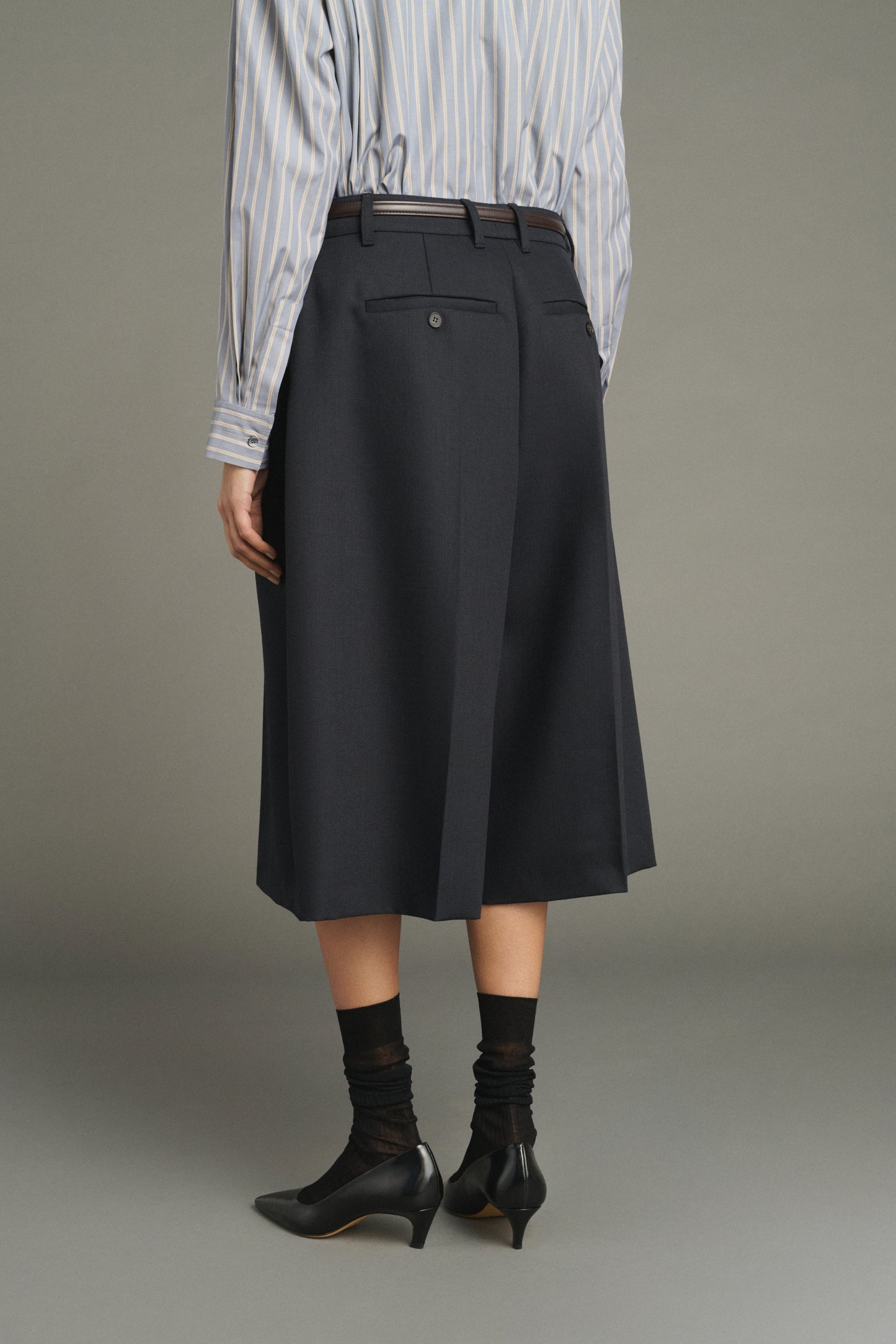 Bermuda Jude - Deep Navy - Lana - Mujer
