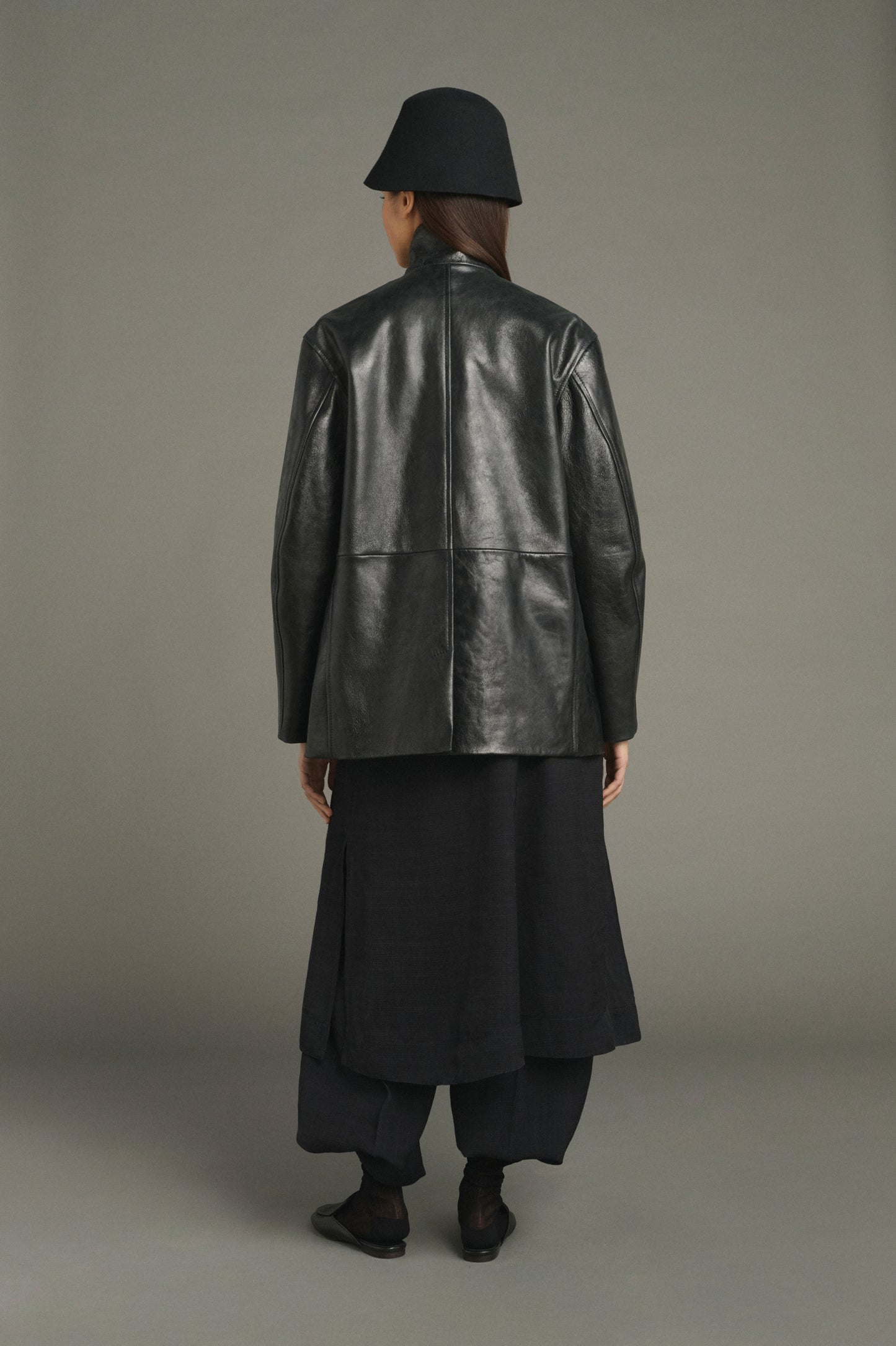 Chaqueta Luciano - Negro - Cuero - Mujer