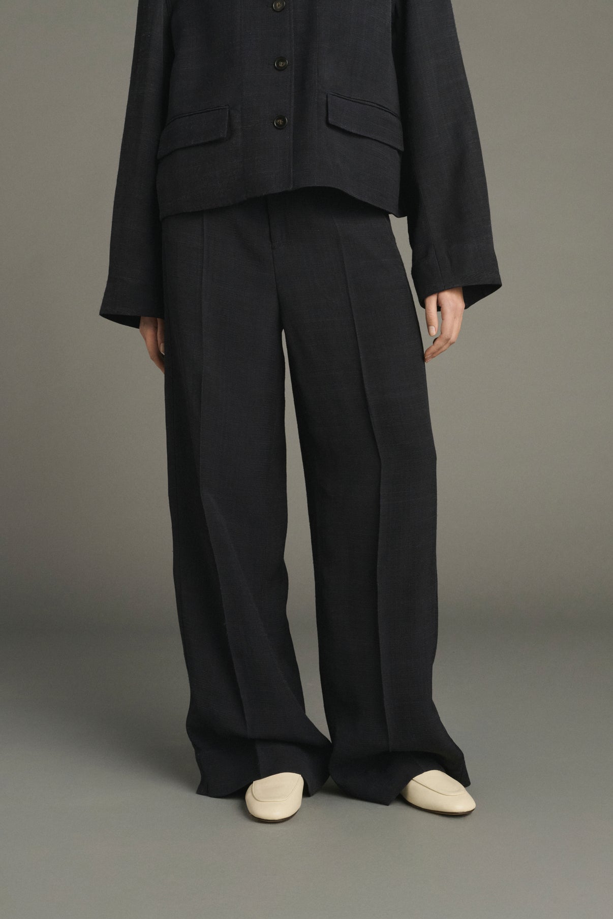 Pantalón Hippolyte - Negro - Mujer vue 3