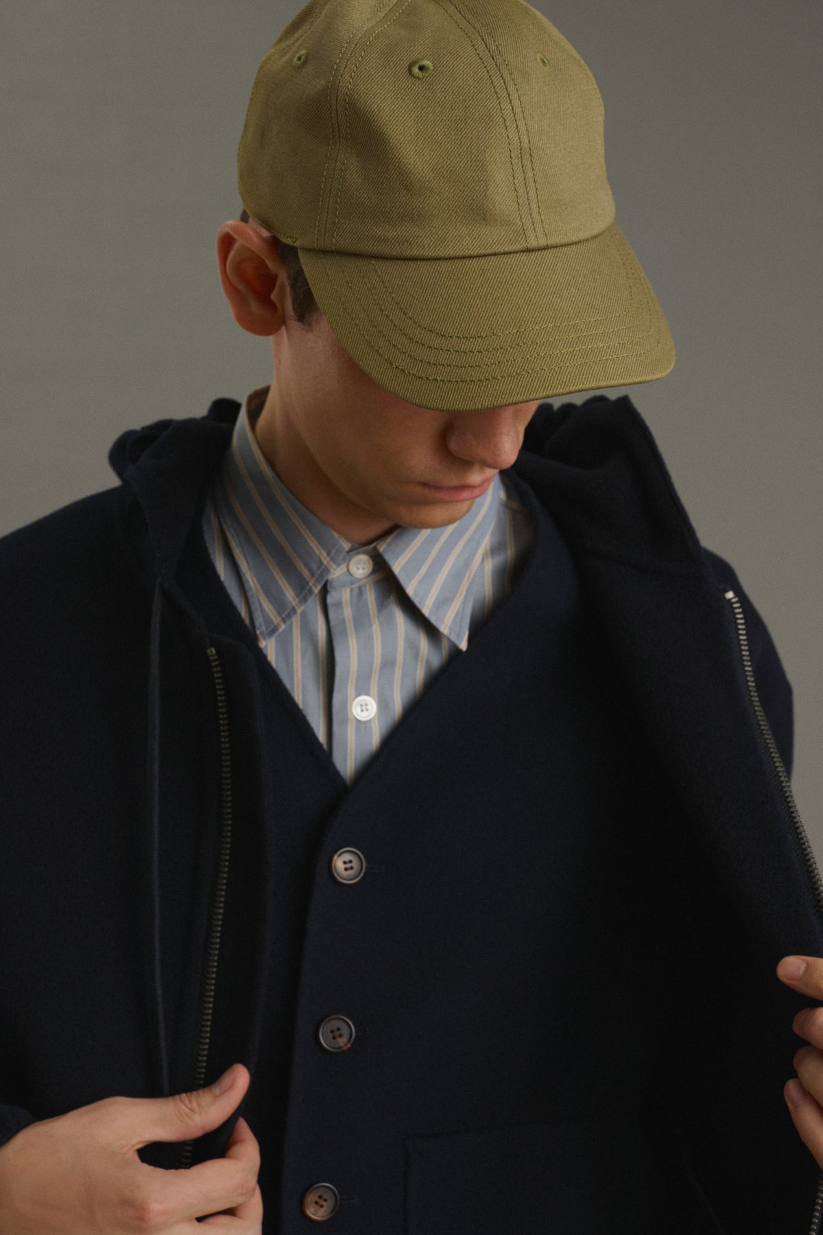 Gorra Justin - Beige - Algodón - Hombre vue 2