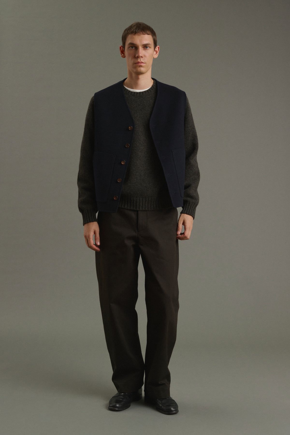 Chaqueta Romain - Azul marino intenso - Doble faz - Hombre
