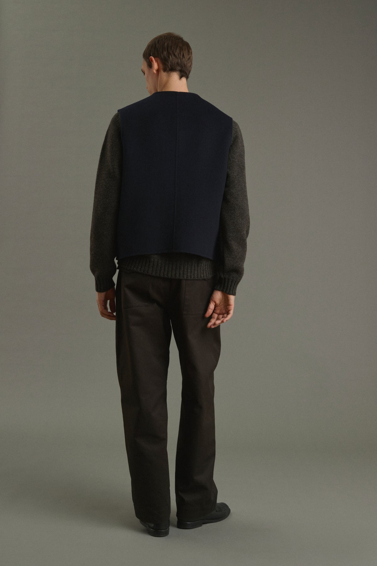 Chaqueta Romain - Azul marino intenso - Doble faz - Hombre vue 4