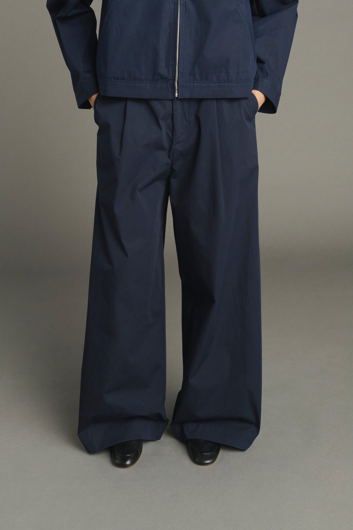 Pantalón Hugues - Azul Marino - Algodón - Mujer
