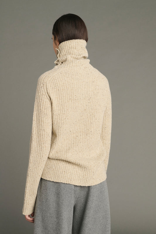 Jersey Joey - Beige Claro - Lana - Mujer