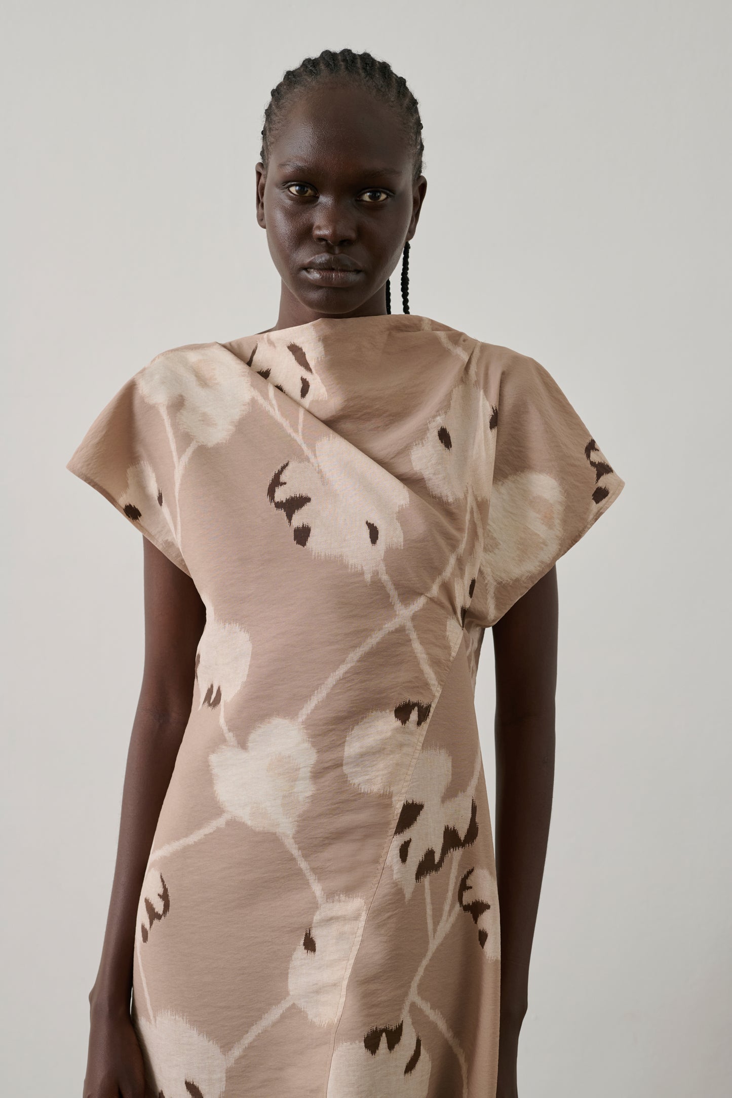 Vestido Felicie - Beige - Seda - Mujer
