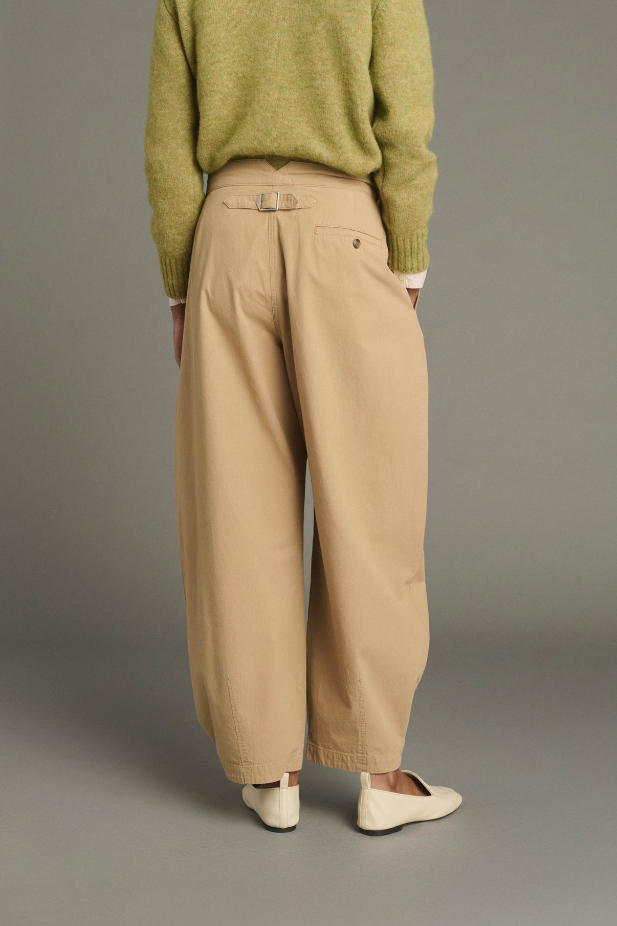 Pantalón Lambert - Beige - Algodón - Mujer vue 3