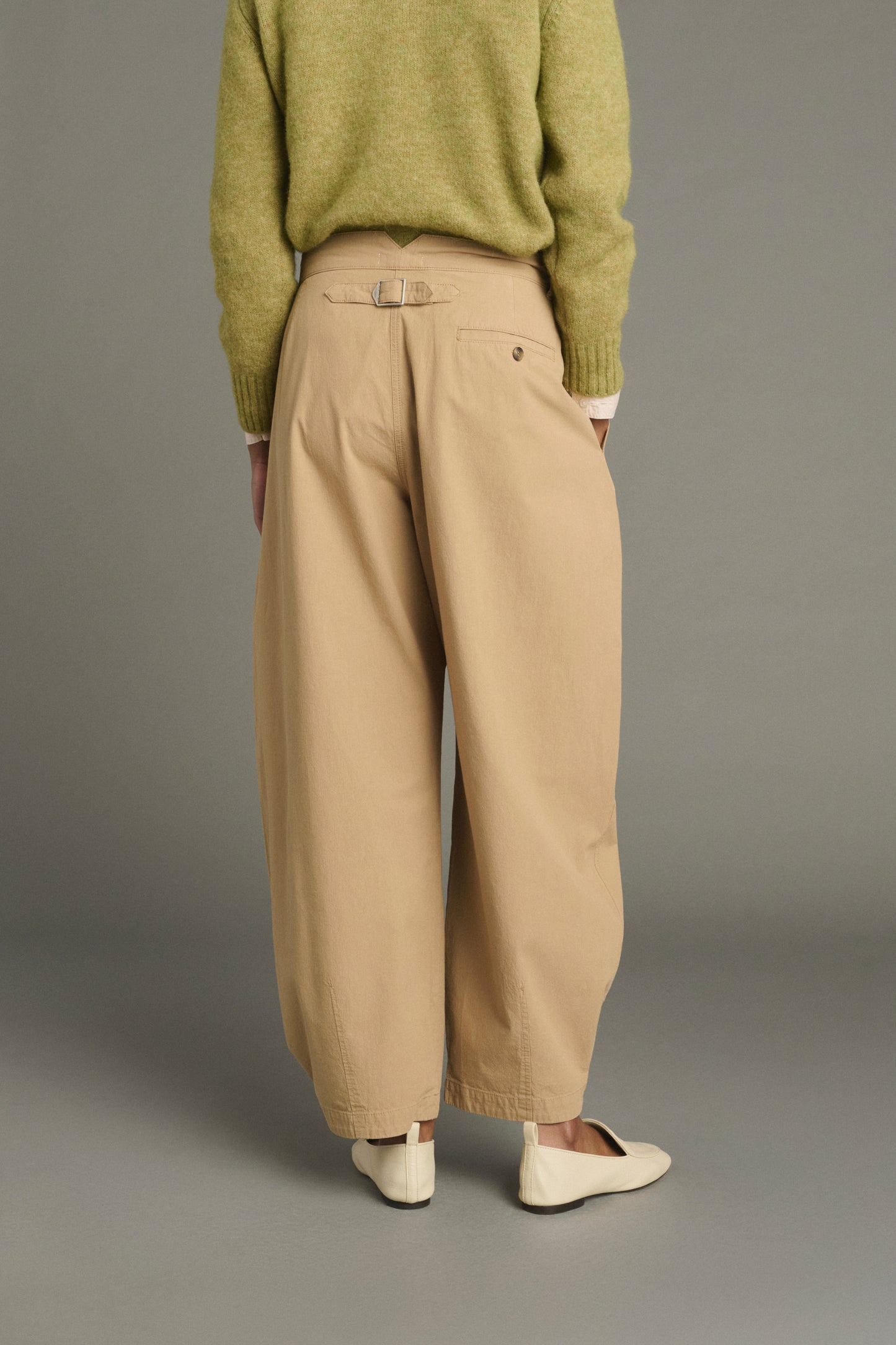 Pantalón Lambert - Beige - Algodón - Mujer