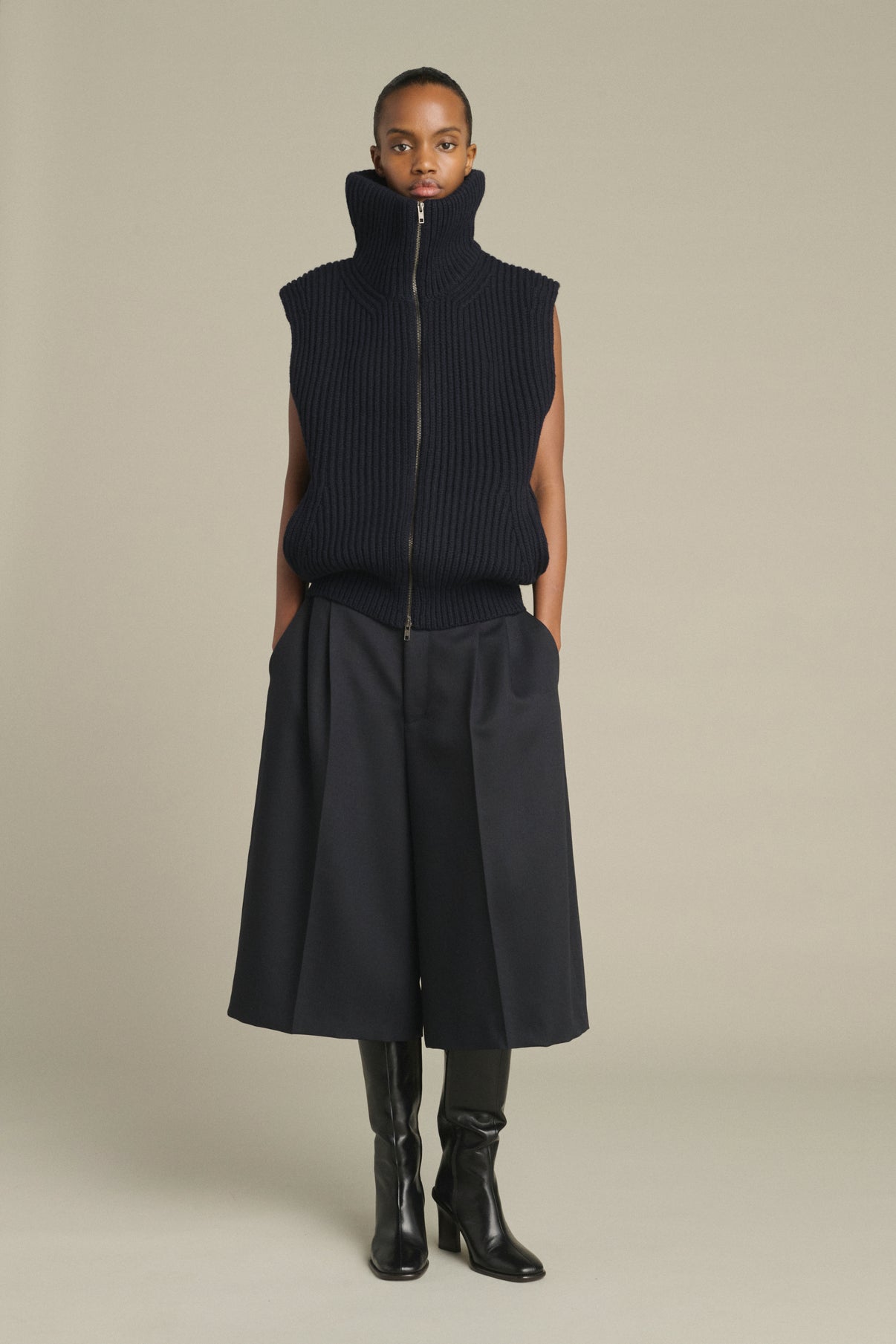 Bermuda Jude - Deep Navy - Lana - Mujer vue 1