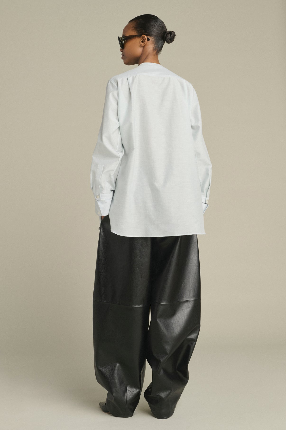Camisa Anora - Azul Pálido - Algodón - Mujer vue 3