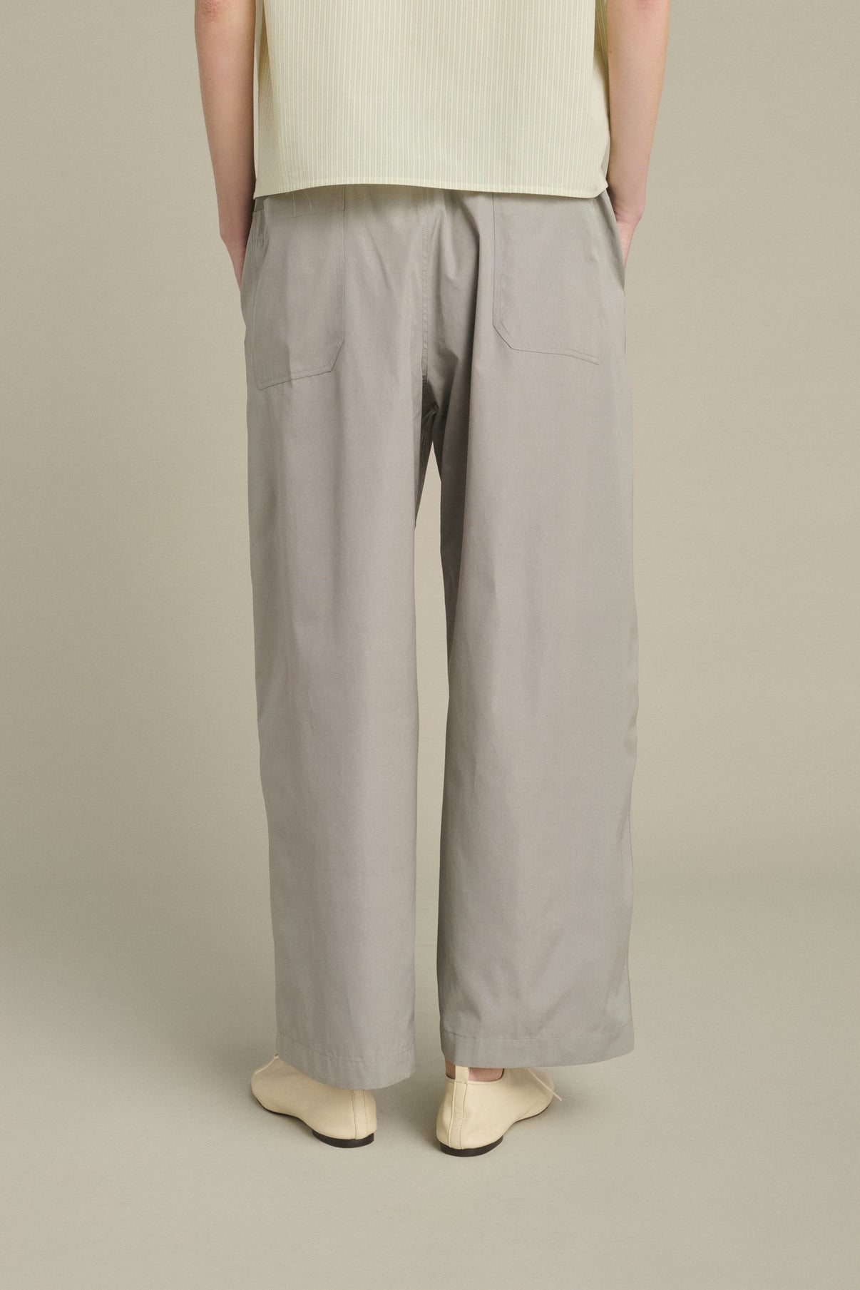 Pantalón Hugues - Gris - Algodón - Mujer vue 4
