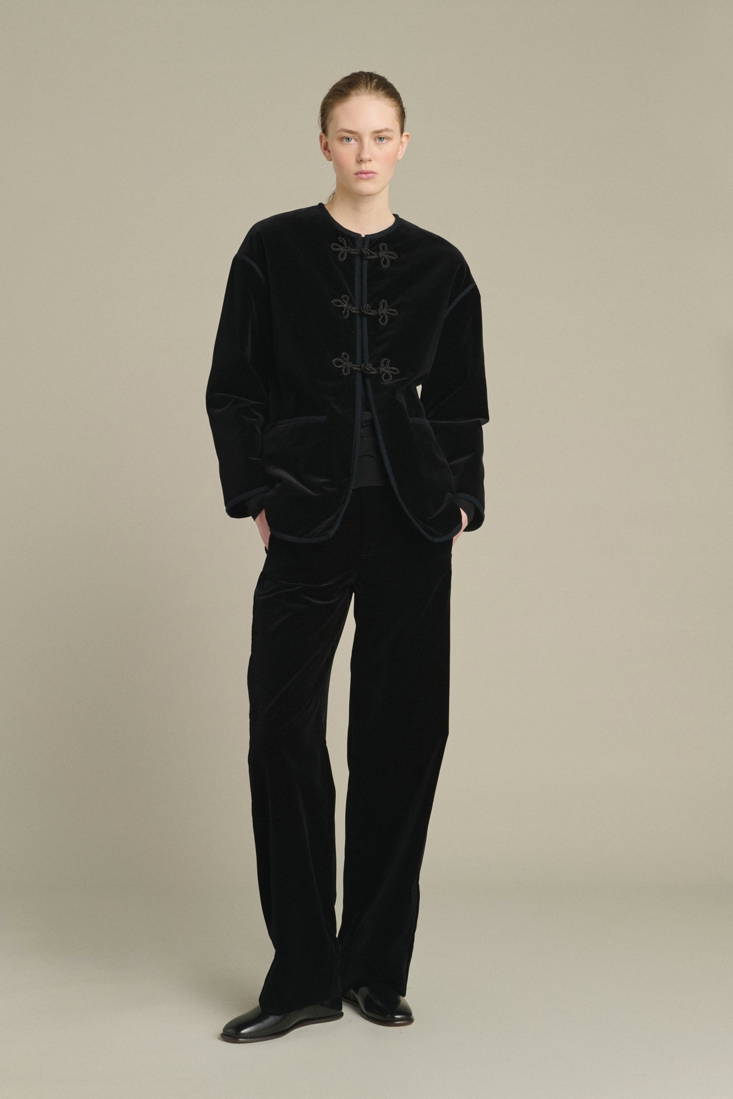Pantalón Celestin - Negro - Algodón - Mujer