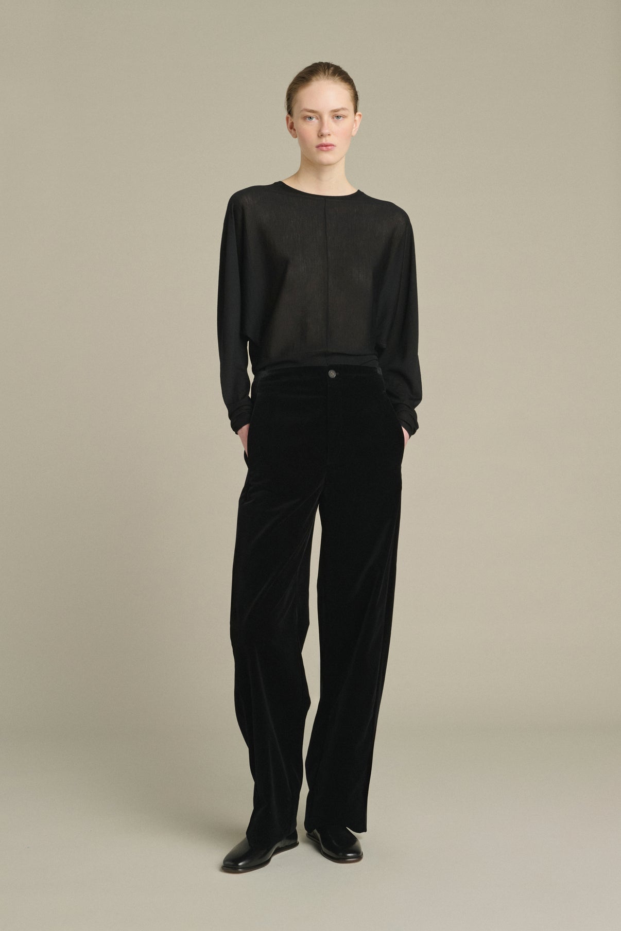 Pantalón Celestin - Negro - Algodón - Mujer vue 1