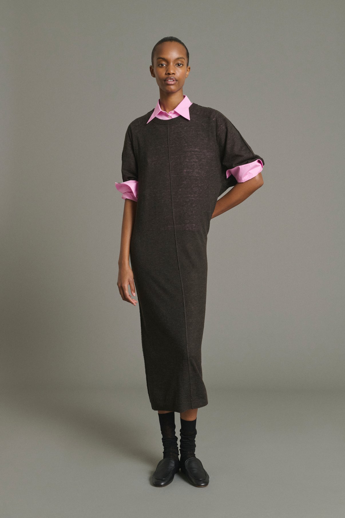 Vestido Judy - Marrón - Mujer vue 5
