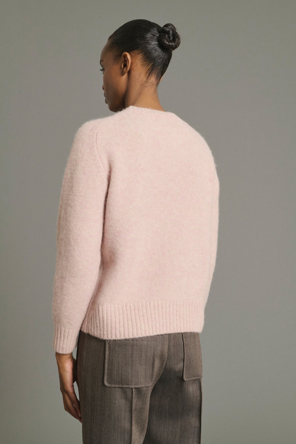 Jersey Envie - Rosa Pálido - Lana - Mujer vue 2