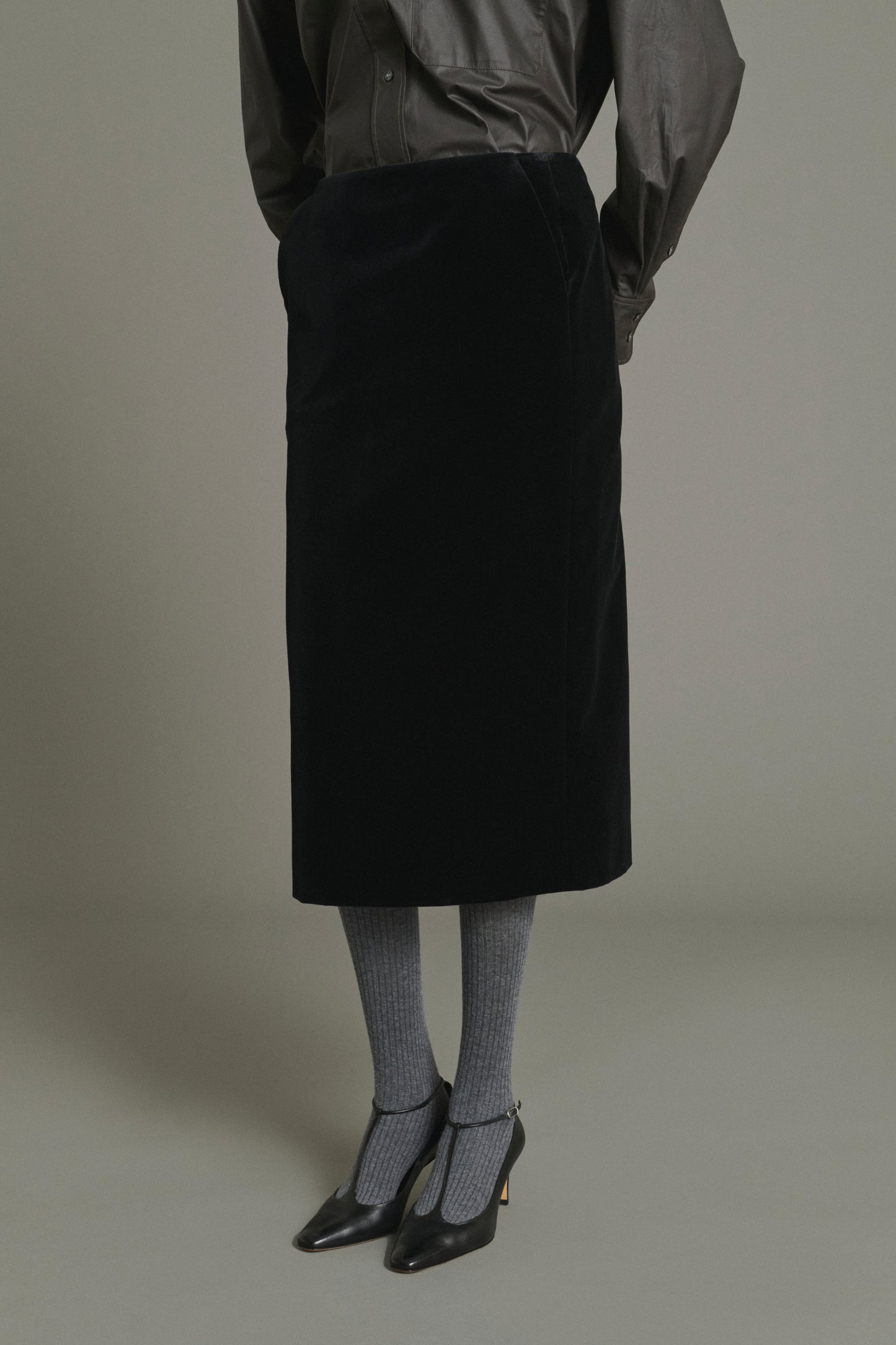 falda Flavia - Negro - Algodón - Mujer
