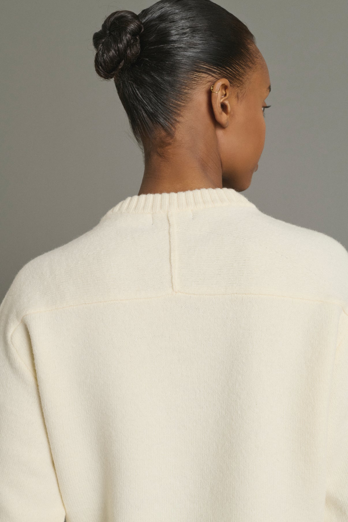 Jersey Jeremie - Crudo - Lana Merino - Mujer vue 5