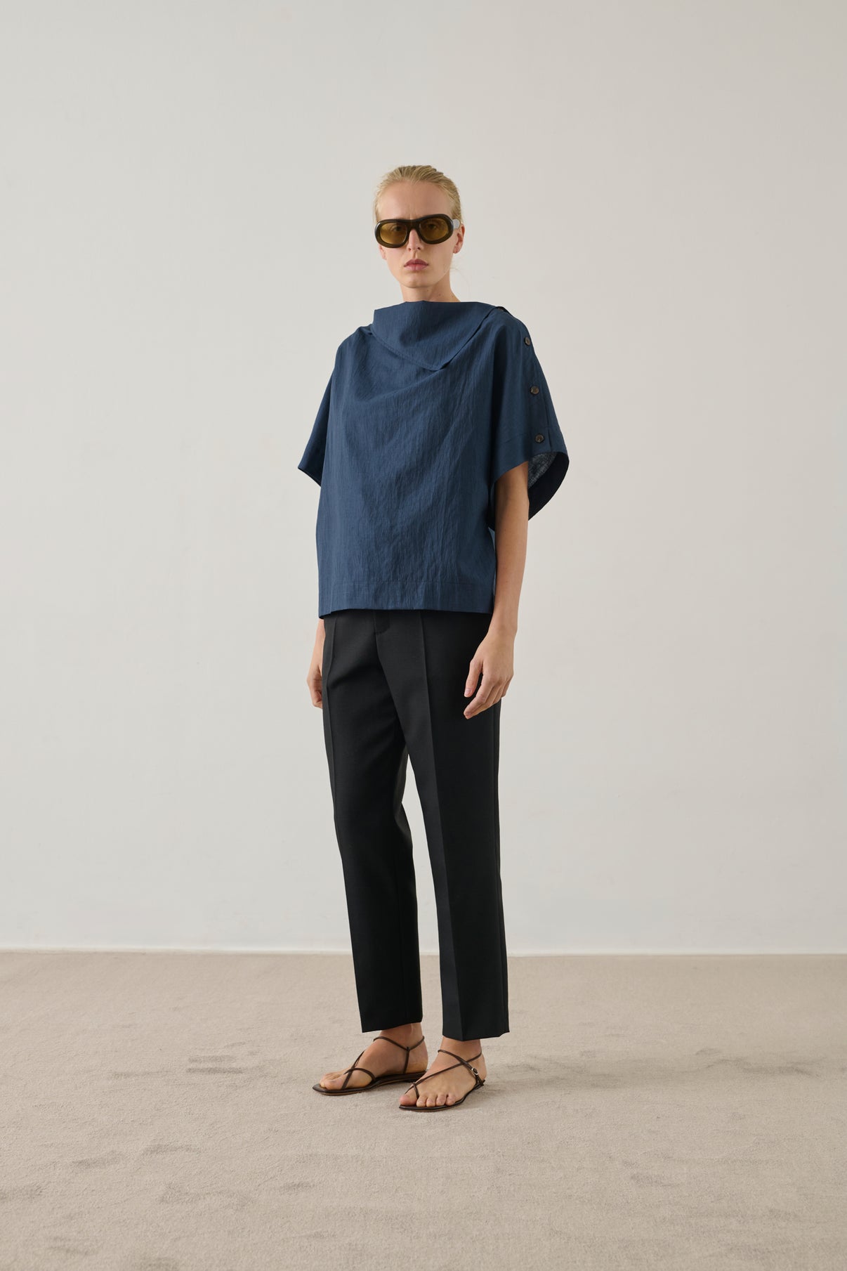 Blusa Issa - Marino - Mujer vue 1