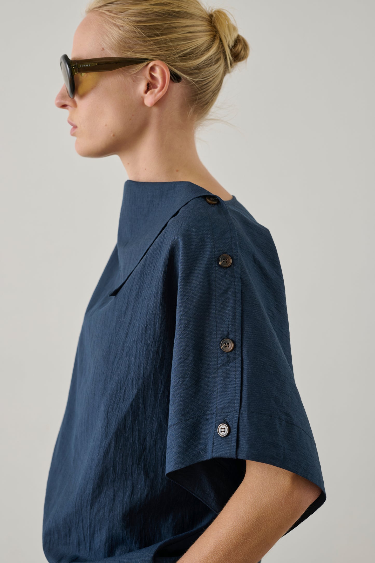 Blusa Issa - Marino - Mujer