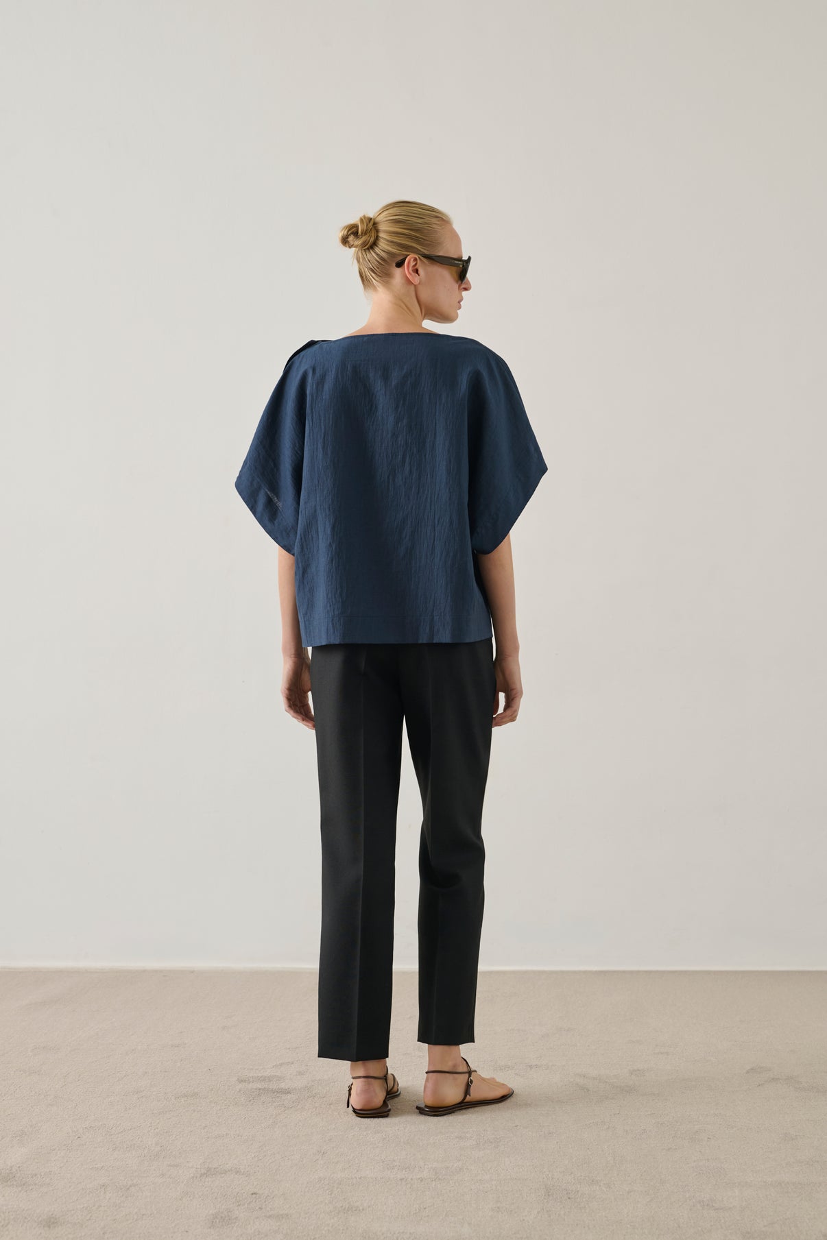 Blusa Issa - Marino - Mujer vue 2