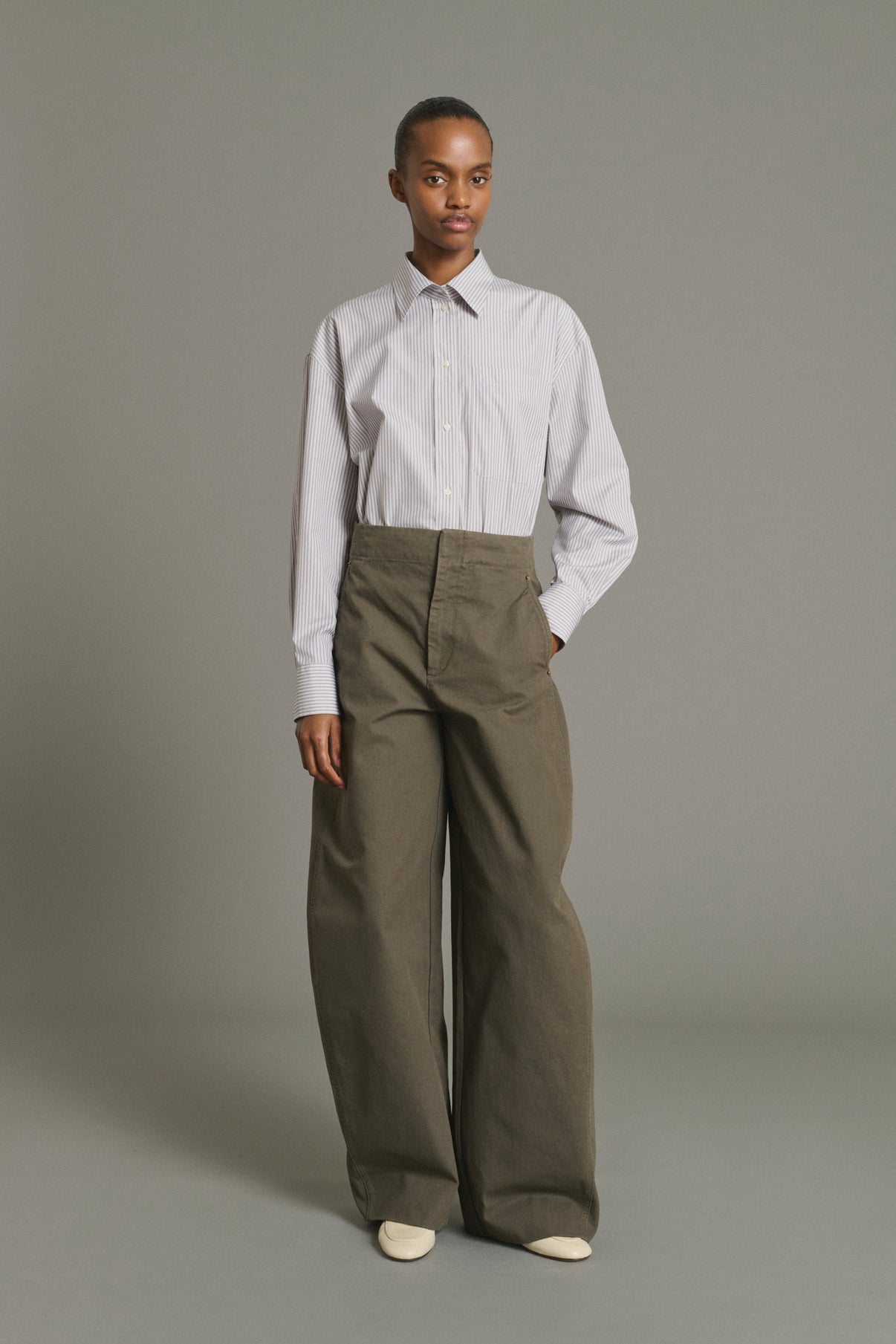 Vaqueros Luther - Incienso - Coton - Mujer vue 1