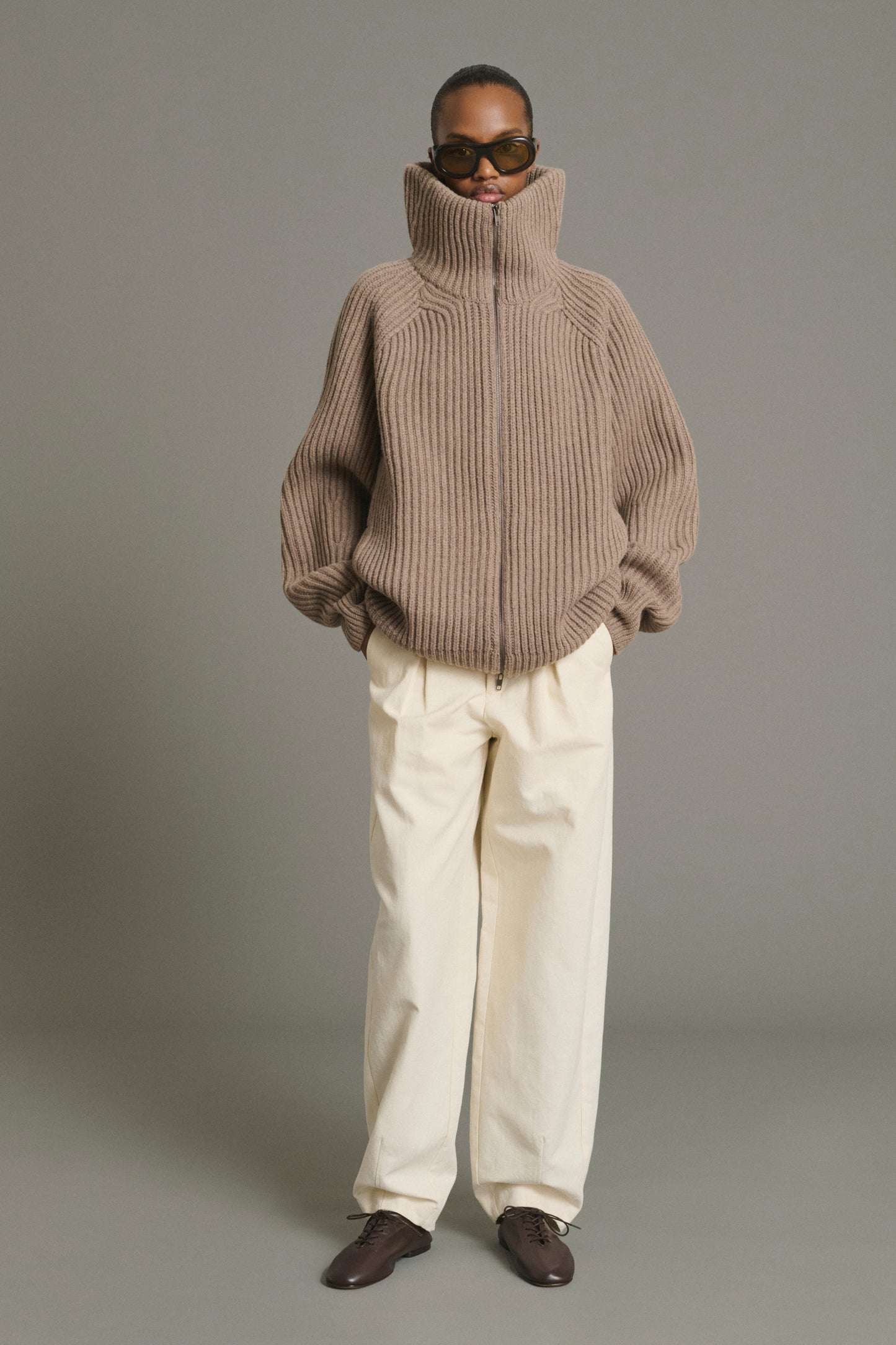 Pantalón Baptiste - Crudo - Algodón - Mujer