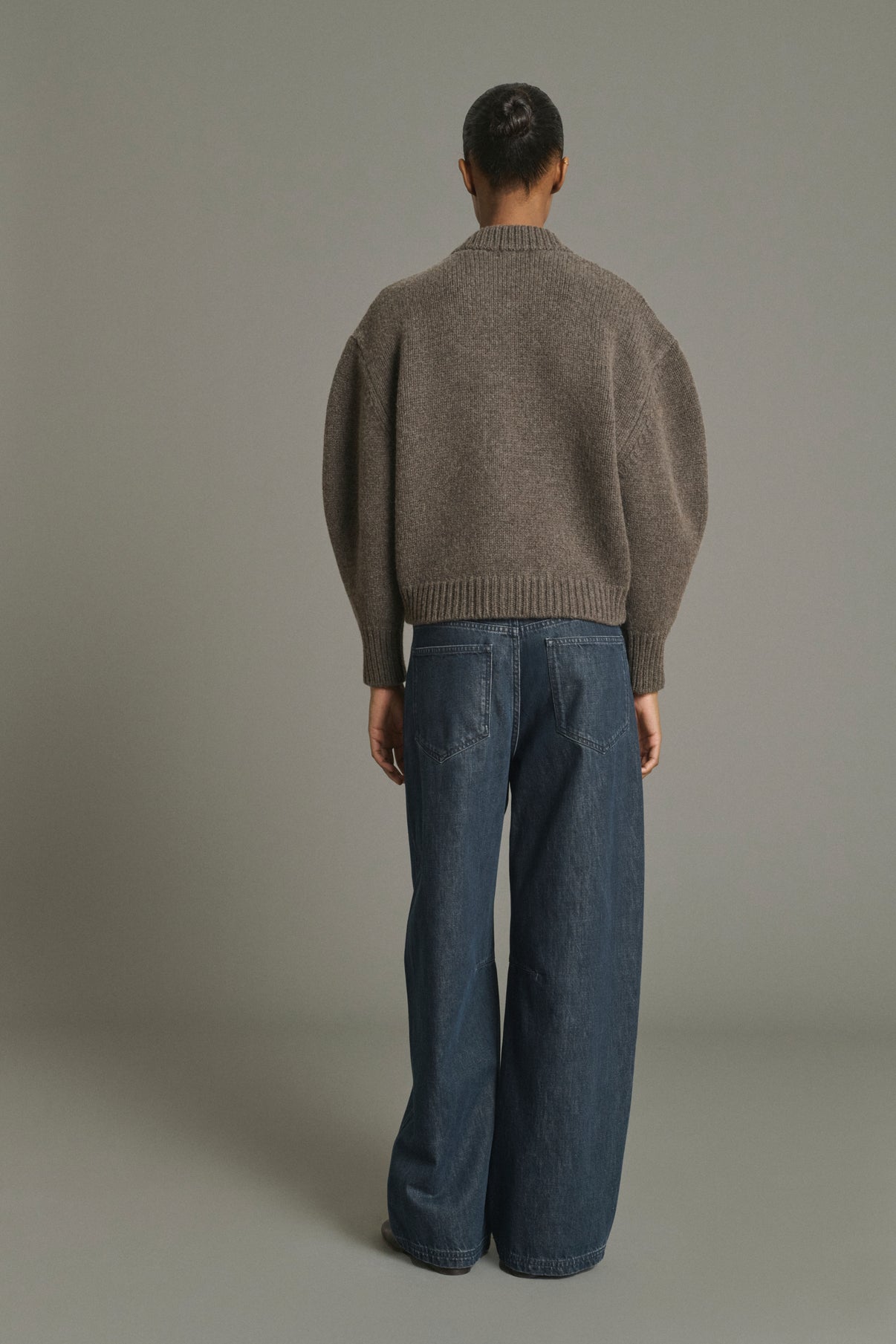 Vaqueros Eliott - Azul Gris - Coton - Mujer vue 2