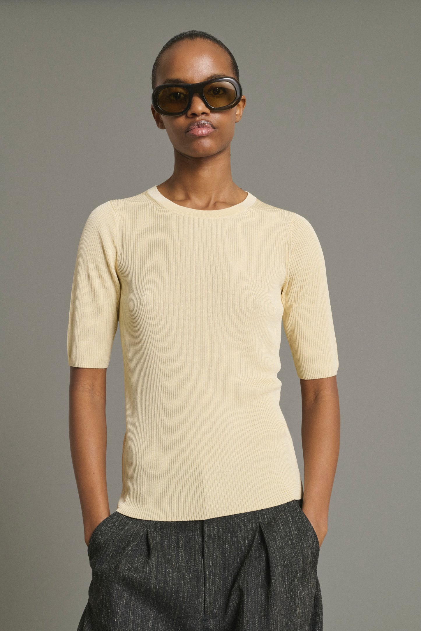 Jersey Karina - Crema - Mujer