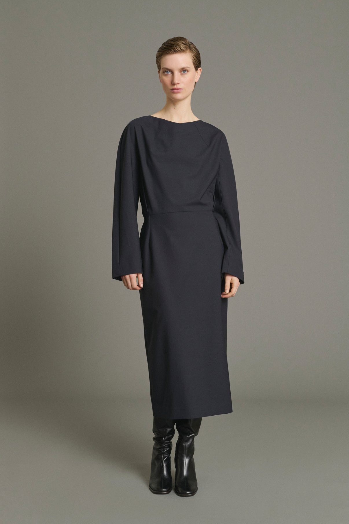 Vestido Julia - Dark Navy - Mujer vue 1